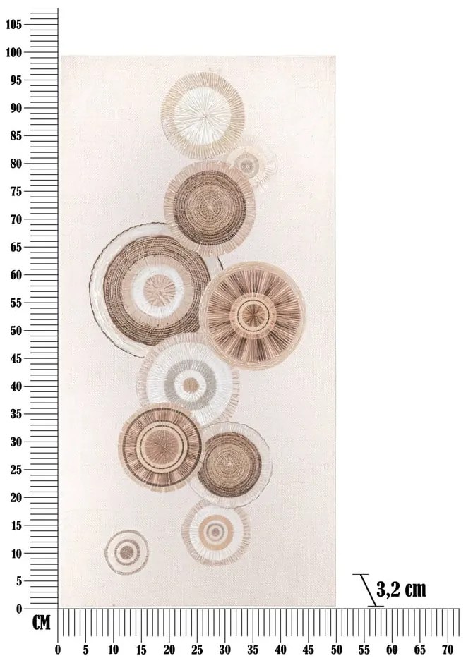 Obraz 50x100 cm Circly - Mauro Ferretti