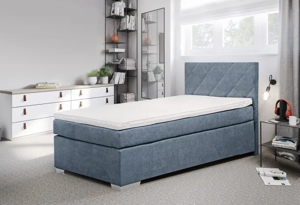 Váľanda Andy 90x200, boxspring, vrátane matraca a topperu