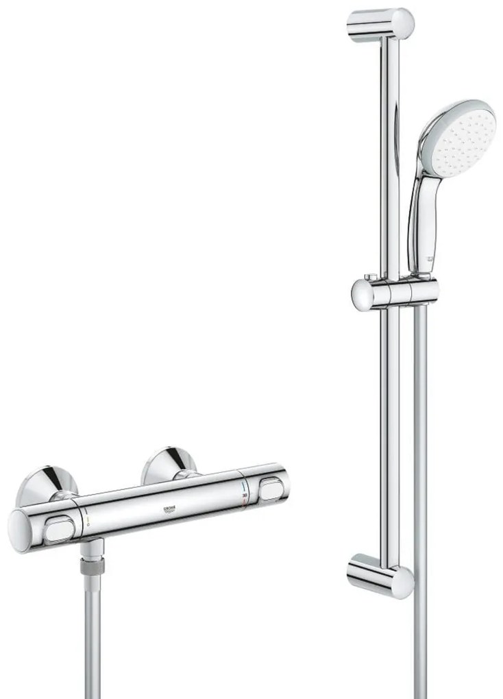 Sprchová batéria Grohe Precision Flow so sprchovacím setom 150 mm chróm 34841000