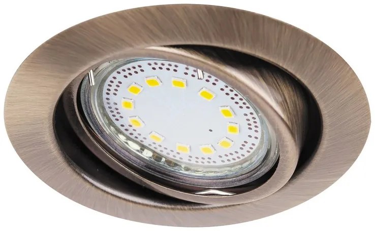 Rabalux LED zápustné bodové svietidlo Lite 3x3W/720lm/3000K/IP40 - set 3 svietidiel, bronz, 1051