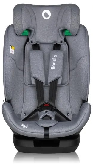 Lionelo - Autosedačka s otočnou základňou LAVENDER i-Size 76-150 cm Grey Stone