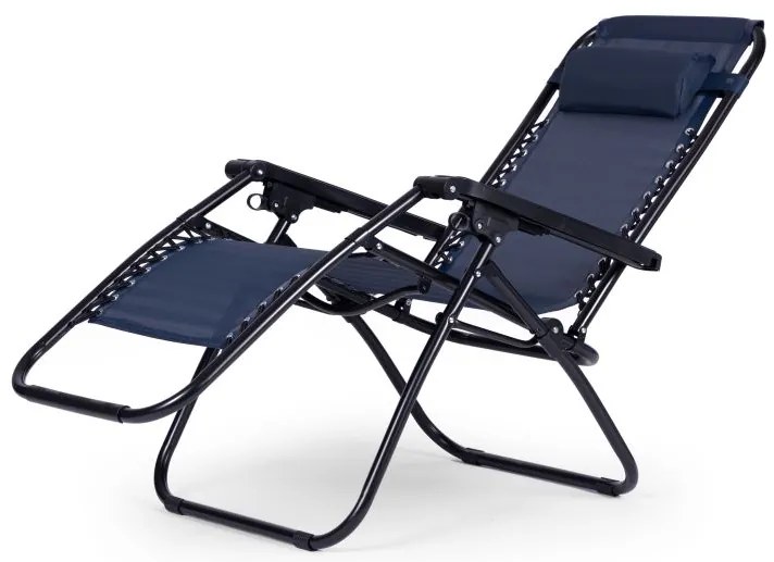 Lehátko tmavomodrej farby