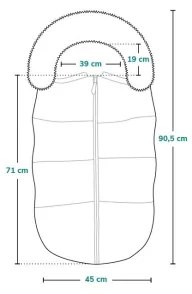 Lionelo - Detský fusak FRODE Čierny karbón