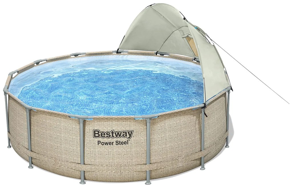 Bestway Power Steel, Ø 396 x 107 cm, s príslušenstvom (100352188)