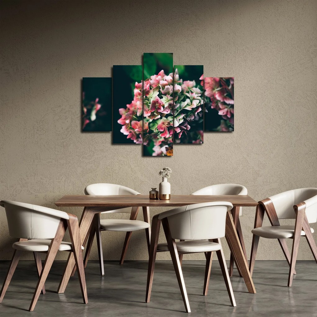 Obraz - Detail Hortenzie (150x105 cm)