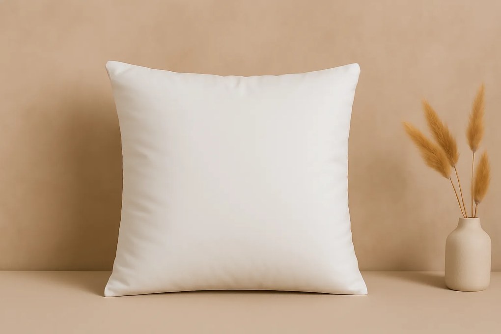 Neštepovaný vankúš – rôzne rozmery, výplň polyester, povrch mikrovlákno, antialergický, slovenský výrobok, možnosť výroby na mieru Veľkosť: 40x40 cm