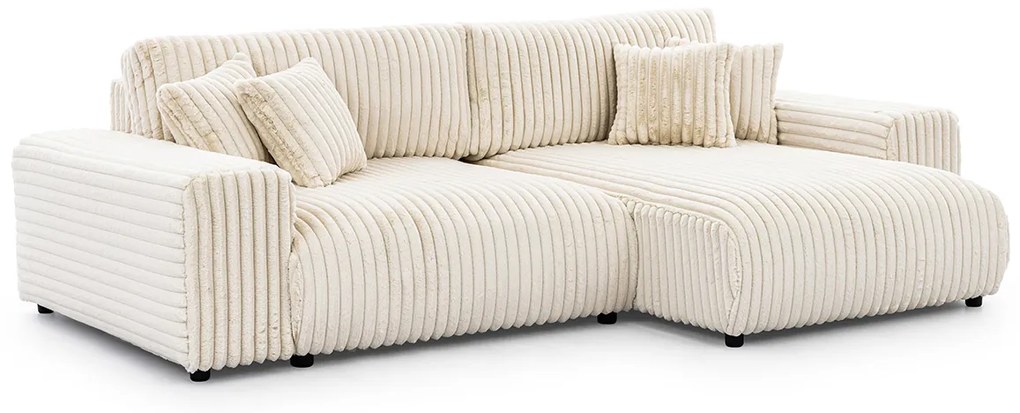 ROHOVÁ SEDAČKA S ROZKLADANÍM BELINDA 255 x 168 cm VITO 23