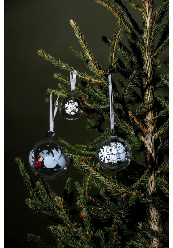 Vianočná ozdoba Moomin Snowflake 9cm