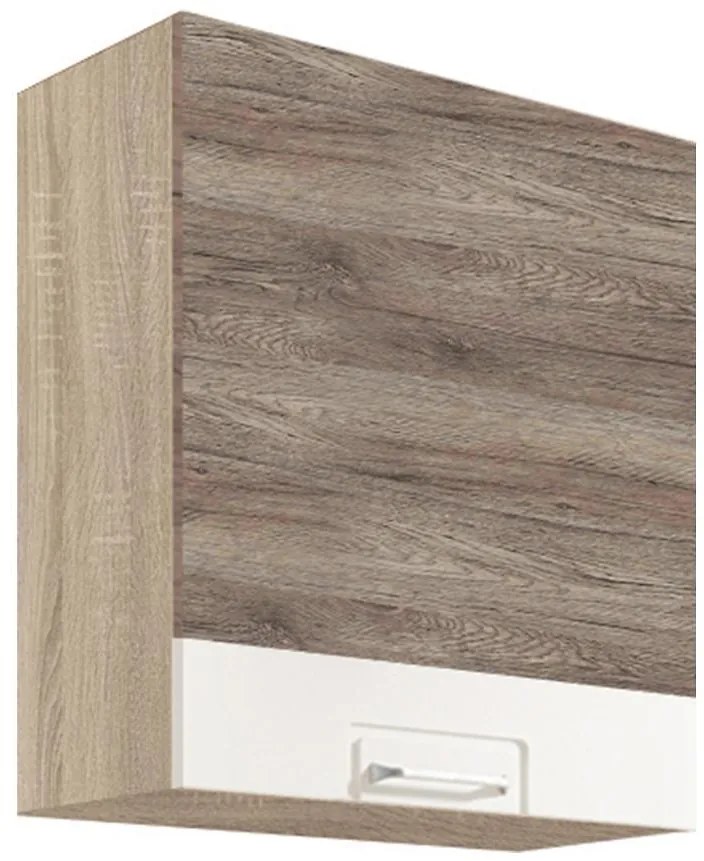 Skrinka do kuchyne Econo 34G Sonoma/Biely/San Remo