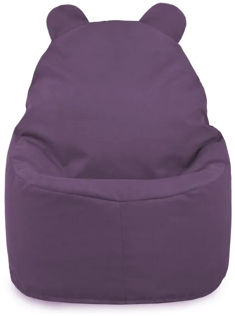 Kreslo pre deti Teddy fialové