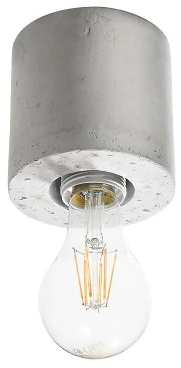 Stropné svietidlo SALGADO 1xE27/60W/230V betón