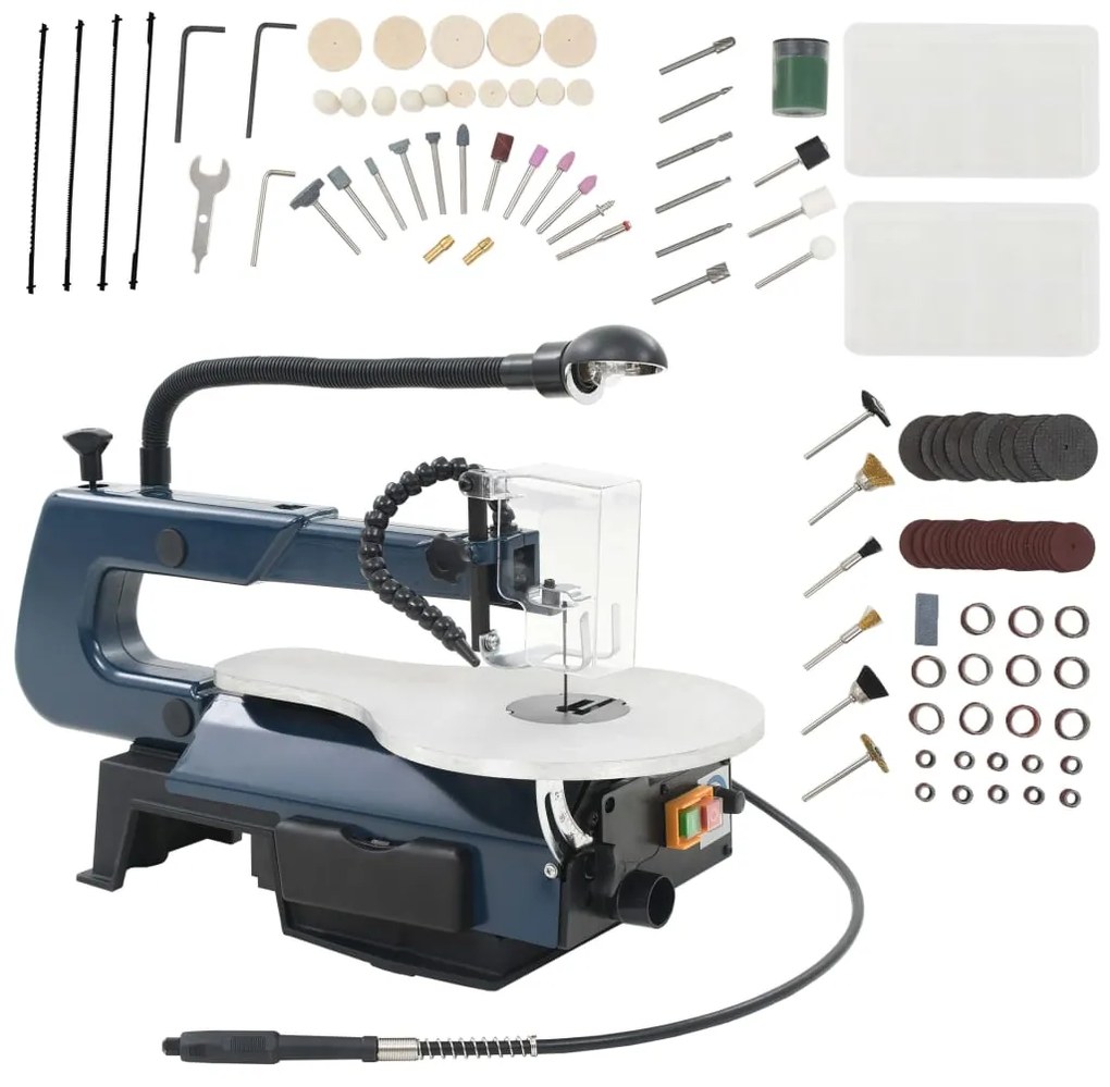 Lupienková píla s príslušenstvom 108 dielna sada 125 W 252 mm 142322