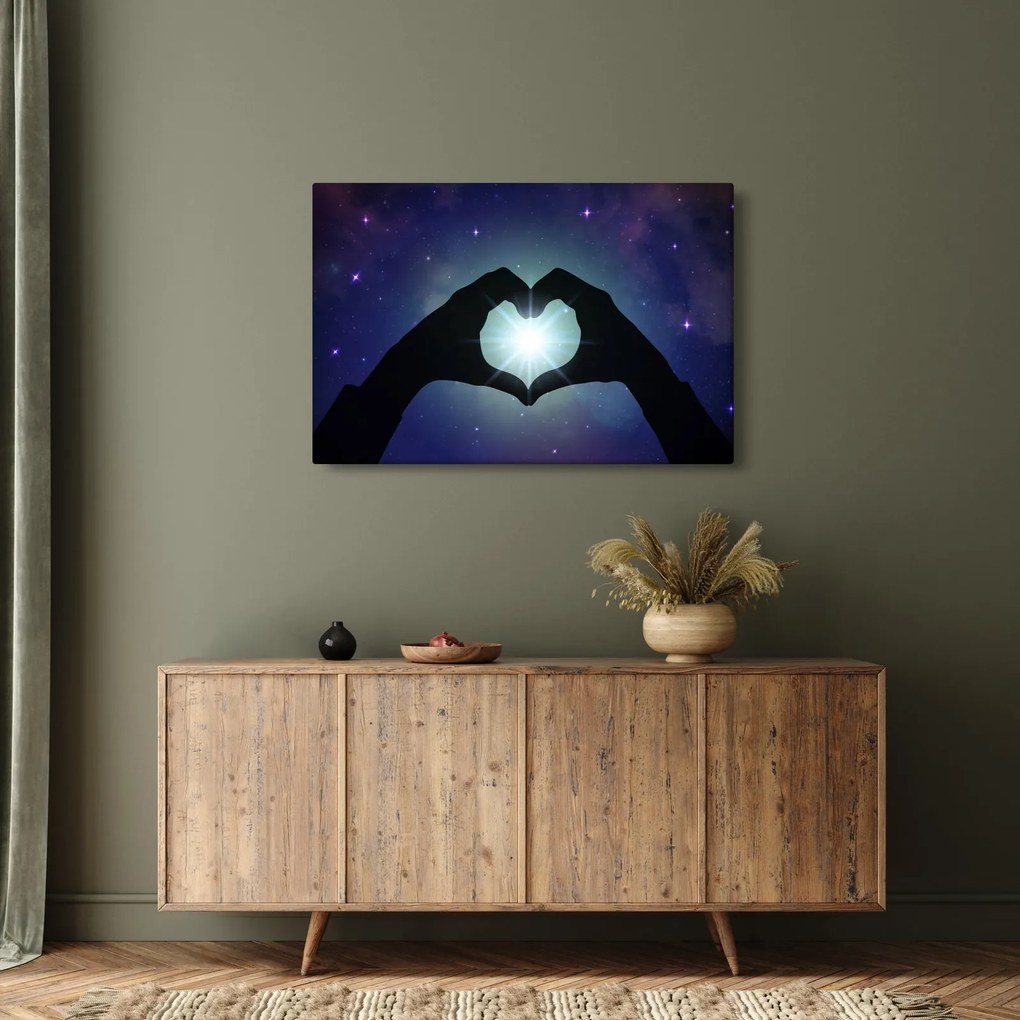 Obraz - Symbolická láska (90x60 cm)