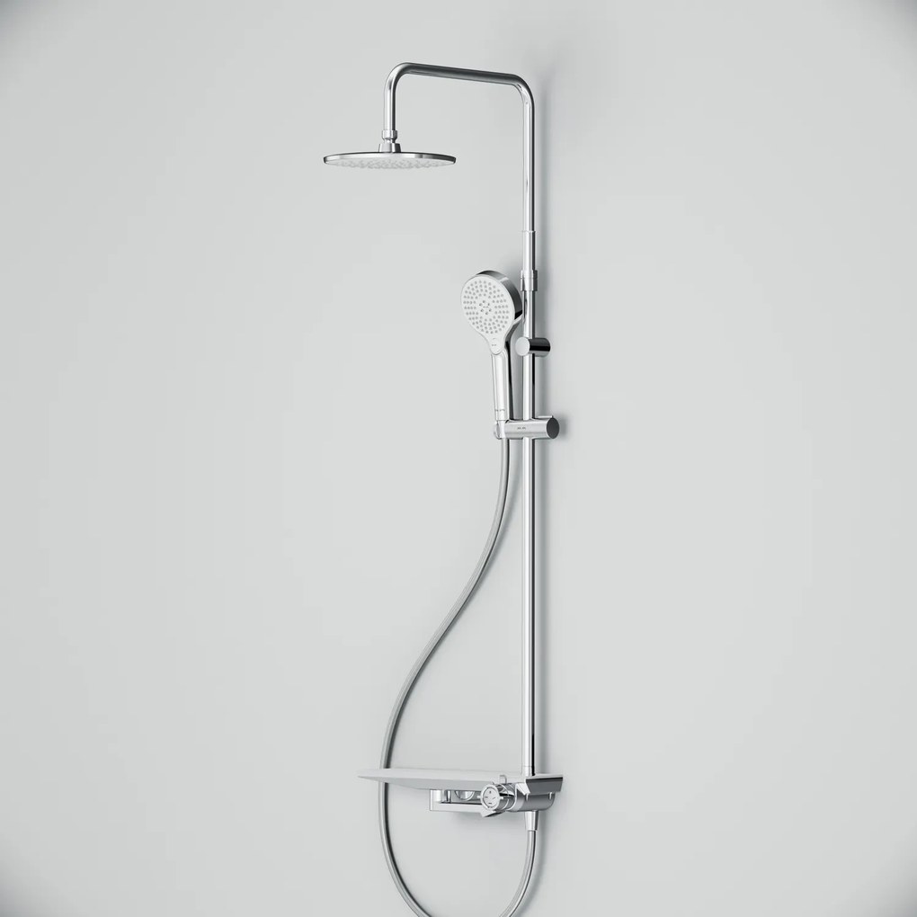 Sprchový Systém AM.PM Flash F079H700 s poličkovou batériou, chróm
