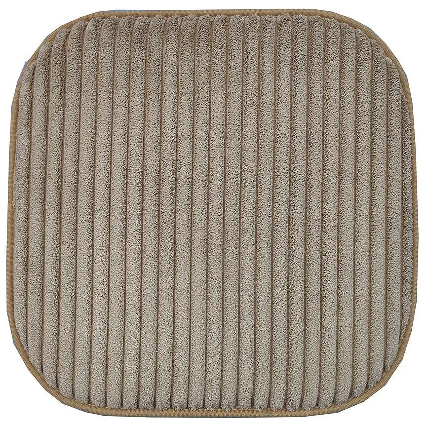 Súprava podušiek na stoličky RIA40440 40x40 cm (2 ks) hnedá