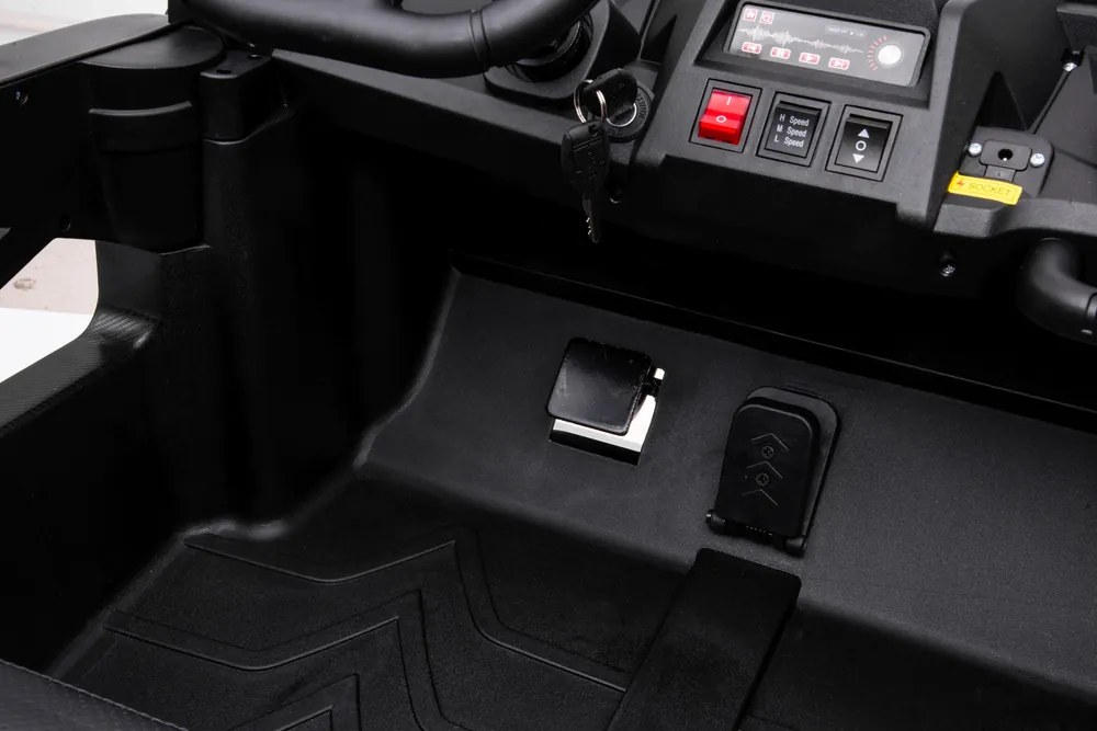 LEAN CARS Batériový vozík STRONG A032 White