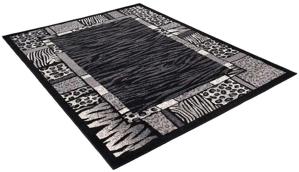 Koberec J316B BLACK CHEAP PP CRM Veľkosť: 60x100cm