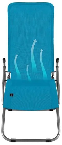 Ležadlo NILS Camp NC3017 - tyrkysové