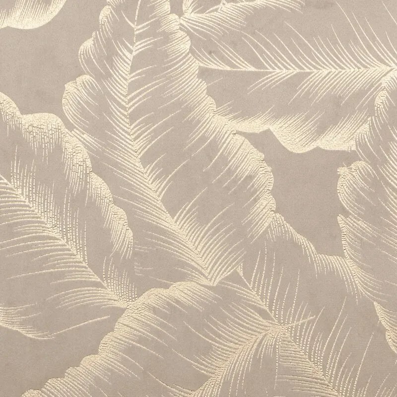 Dekorstudio Zamatový záves MILENA v béžovej farbe 140 x 250 cm