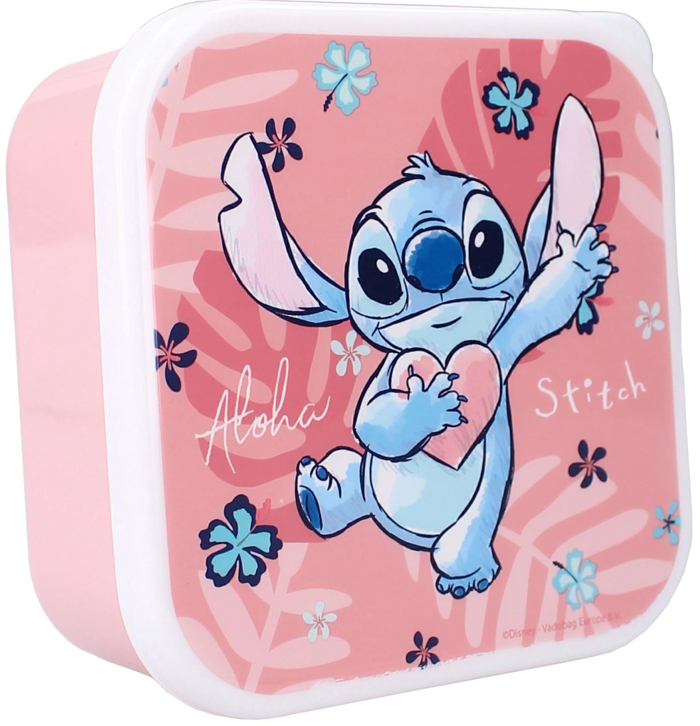 Olovrantové boxy Lilo a Stitch - sada 3 ks