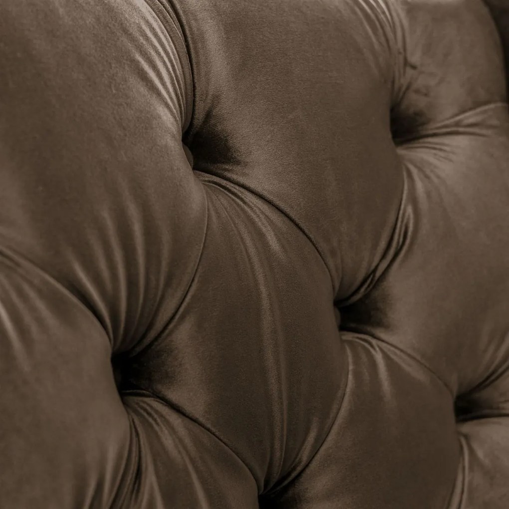 KRESLO UŠIAK BRUNO 2 CHESTERFIELD ROYAL VELVET 196