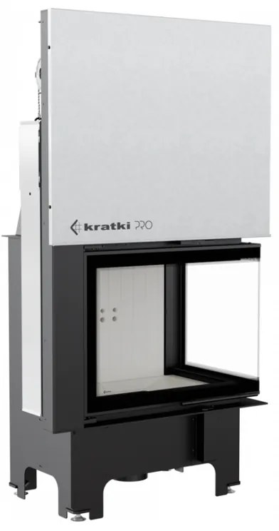 Krbová vložka VN 700/480 pravé presklenie s výsuvným otváraním dvierok