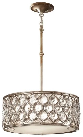 Feiss FE-LUCIA-B - Luster na tyči LUCIA 3xE27/60W/230V