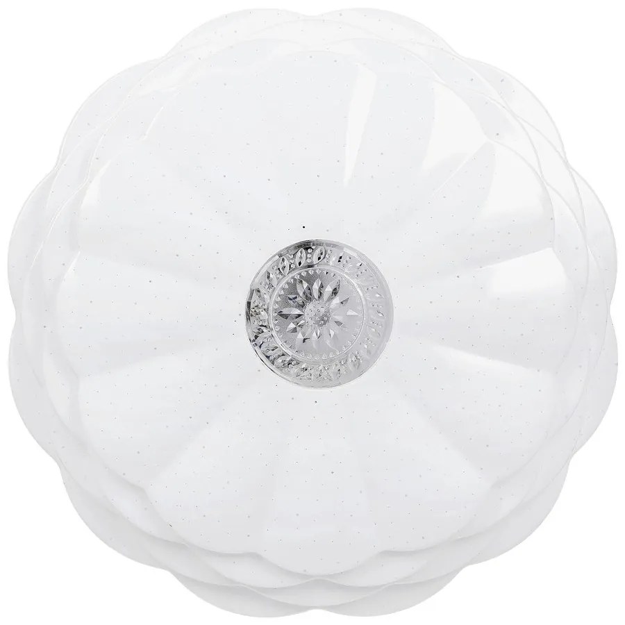 Biele LED stropné svietidlo 38x38 cm Victus – Candellux Lighting