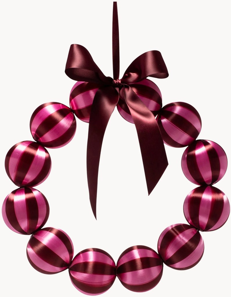 Vianočný veniec Baubles, v rôznych veľkostiach