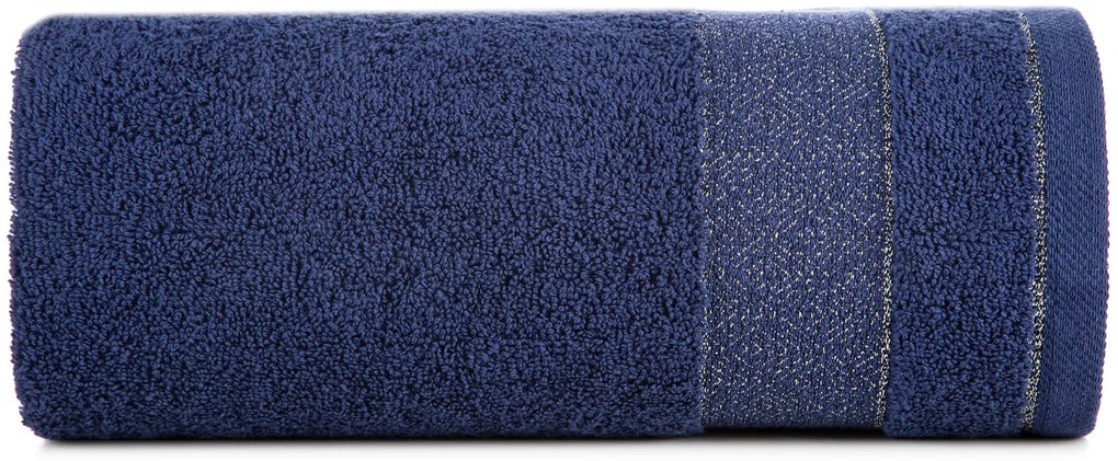 FROTÉ UTERÁK NESSY 50X90 CM TMAVOMODRÁ