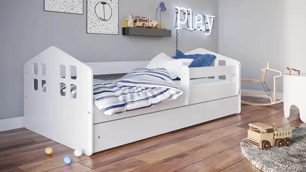 Letoss Detská posteľ- Kasper S matracom S uložným priestorom 160/80 | BIANO