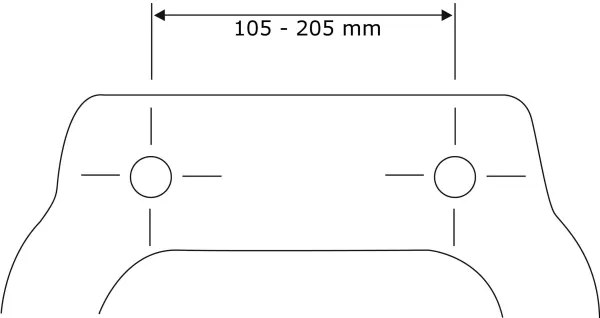 WENKO 22977100-Toaletné sedátko BELLEVUE 35,5x42,5 cm antracit/strieborné