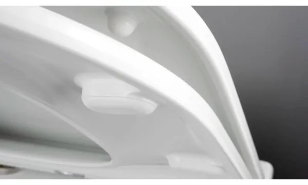 Deante CGRD6ZPW - Závesné WC s sedátkom SoftClose ROUND keramika/biela