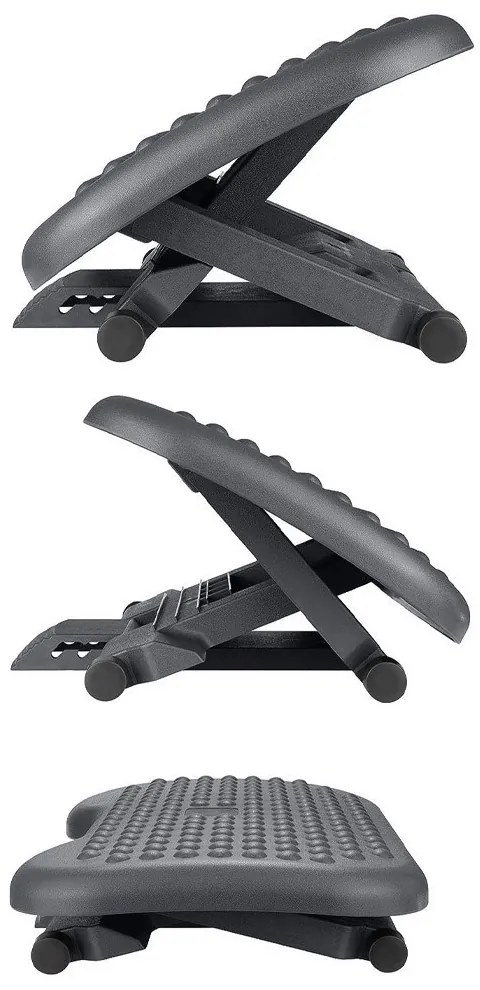 Kancelárska podnožka s nastaviteľnou výškou