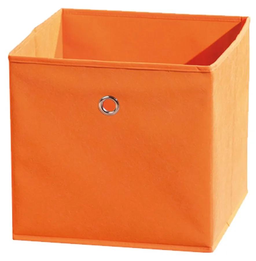 WINNY textilný box, oranžový