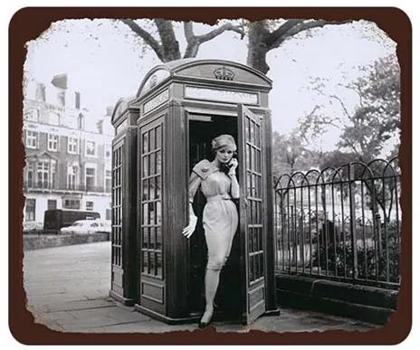 Ceduľa Londýn - Telefónna búdka