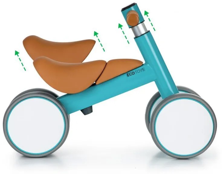 EcoToys Odrážadlo pre deti MINI RIDE modrej, LC-V1309 BLUE