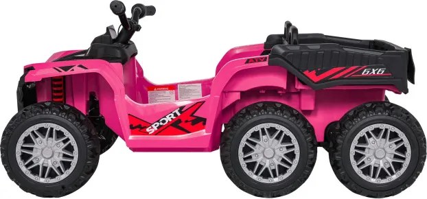 Elektrická štvorkolka Quad Sport TX 4 × 4 ružová