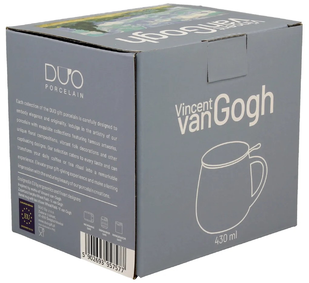 Čajová súprava Van Gogh Wheat Field 430 ml
