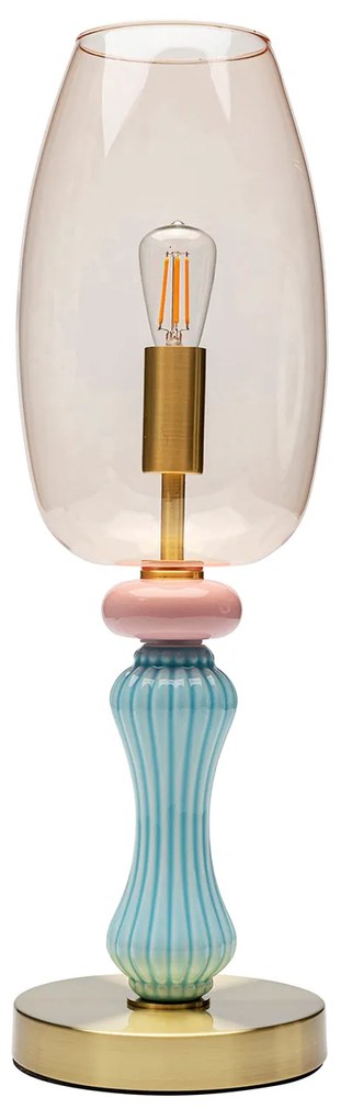 Allegra stolová lampa zlatá 47 cm