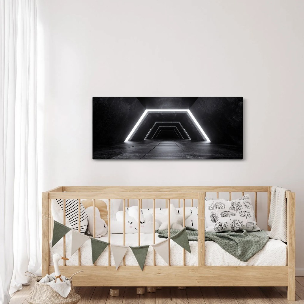 Obraz - Futuristický tunel (120x50 cm)