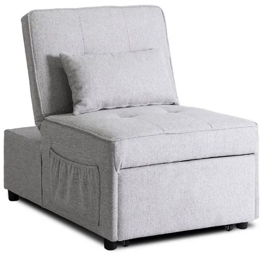 Kreslo EMILIO 67 cm, sivé