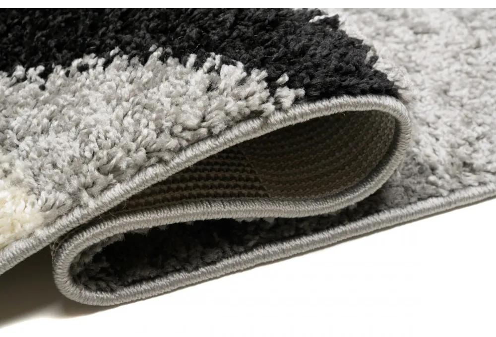 Kusový koberec shaggy Proza šedý 160x220cm