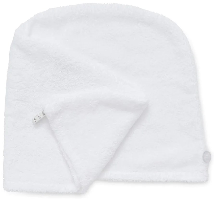 Biele rýchloschnúce bavlnené uteráky na vlasy v súprave 2 ks 20x13 cm Quick Dry – Catherine Lansfield