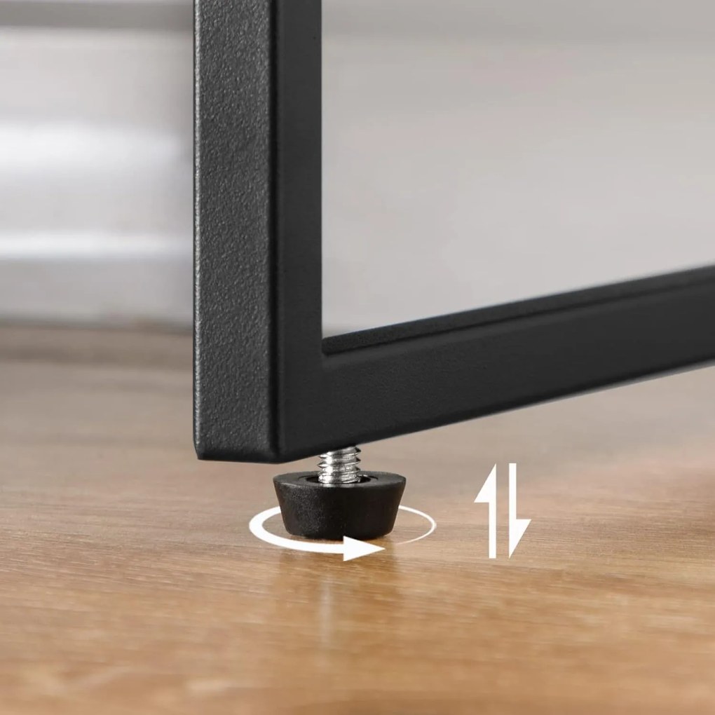 Botník Vasagle Mug 75 cm černý/hnědý