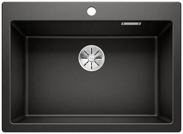 Blanco Pleon 8, silgranitový drez 700x510x220 mm, 1-komorový, čierna, BLA-525957
