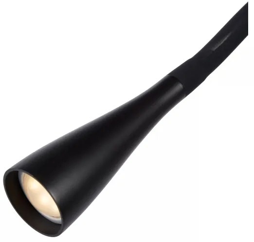 Lucide 18756/03/30 - LED Stmievateľná stojacia lampa ZOZY LED/4W/230V čierna