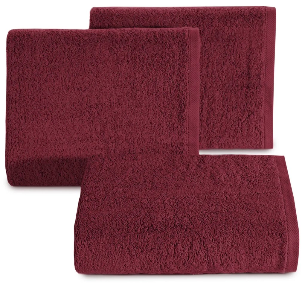 FROTÉ UTERÁK SMOOTH2 50X100 CM BORDOVÁ