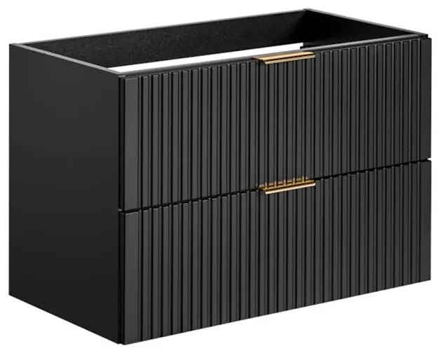 Kúpeľňová skrinka Adel 80 čierna