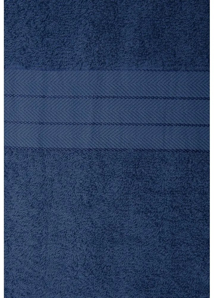 Tmavomodré bavlnené uteráky v súprave 4 ks 50x100 cm – Good Morning